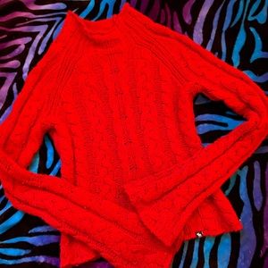 Abercrombie & Fitch red sweater❤️❤️